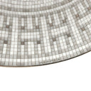 エルメス HERMES デザートプレート モザイク 24 P035007P プラチナ 磁器 食器 ポーセリン お皿