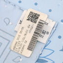 エルメス HERMES カレ55 CARRE ブルーシエル×ブルージーン シルク スカーフ 【LES CLES BANDANA/レ クレ バンダナ】