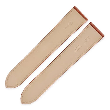 カルティエ Cartier 純正 ブラウン クロコダイル 腕時計パーツ 未使用 替え クロコ ベルト バンド ストラップ Dバックル用 21ｍｍ ブラウン 茶