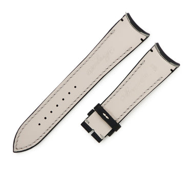 ブレゲ BREGUET 純正 3810 トランスアトランティック XXI用 ブラック レザー 腕時計パーツ 未使用 替え ベルト ストラップ 予備 交換 スペア 22mm ブラック 黒