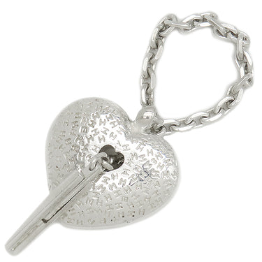 エルメス HERMES ヴィンテージ ハートモチーフ シルバー シルバー925 チャーム キーホルダー AG925