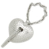 エルメス HERMES ヴィンテージ ハートモチーフ シルバー シルバー925 チャーム キーホルダー AG925