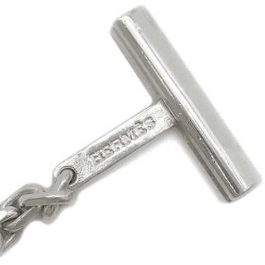 エルメス HERMES ヴィンテージ ハートモチーフ シルバー シルバー925 チャーム キーホルダー AG925