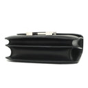 エルメス HERMES コンスタンス3 ミニ ミロワール ブラック ボックスカーフ ショルダーバッグ シルバー金具 黒