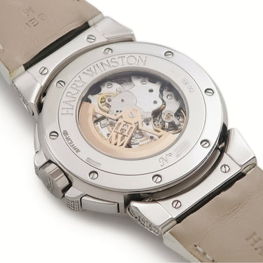 腕時計 ハリーウィンストン Harry Winston オーシャン トリレトロ クロノグラフ 400 MCRA44WL.MD D3.1 自動巻き メンズ K18WG無垢 純正ダイヤ