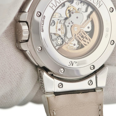 腕時計 ハリーウィンストン Harry Winston オーシャン トリレトロ クロノグラフ 400 MCRA44WL.MD D3.1 自動巻き メンズ K18WG無垢 純正ダイヤ