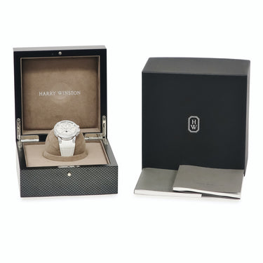 腕時計 ハリーウィンストン Harry Winston オーシャン トリレトロ クロノグラフ 400 MCRA44WL.MD D3.1 自動巻き メンズ K18WG無垢 純正ダイヤ