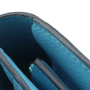 エルメス HERMES コンスタンス ロング ブルーノール ヴォーエプソン 長財布 シルバー金具 水色 二つ折り財布 ラッカー金具