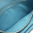 エルメス HERMES コンスタンス ロング ブルーノール ヴォーエプソン 長財布 シルバー金具 水色 二つ折り財布 ラッカー金具