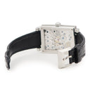 腕時計 ピエールクンツ PIERREKUNZ キュピドン M102STR 手巻き メンズ OH済み K18WG無垢 ハート レトログラード スケルトン 角型