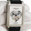 腕時計 ピエールクンツ PIERREKUNZ キュピドン M102STR 手巻き メンズ OH済み K18WG無垢 ハート レトログラード スケルトン 角型