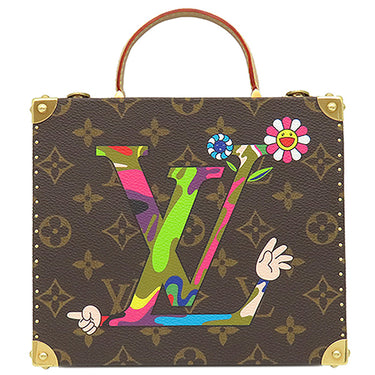ルイヴィトン LOUIS VUITTON ジュエリーボックス M92477 モノグラム×マルチカラー モノグラムキャンバス 小物 ゴールド金具 ジュエリーケース 村上隆 モノグラム キャラクテール
