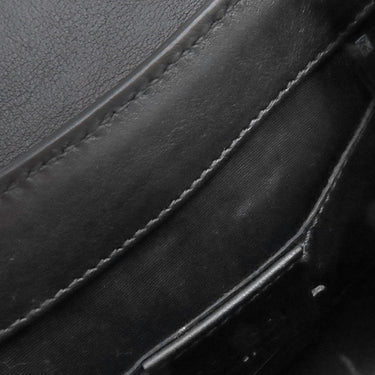 グッチ GUCCI グッチシマ ホースビット エミリー 369622 ブラック レザー ショルダーバッグ ガンメタル金具 黒 チェーンショルダー