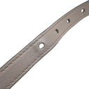 プラダ PRADA トライアングルロゴ 1BD296 グレー レザー ショルダーバッグ シルバー金具 斜め掛け