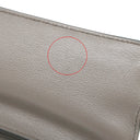 プラダ PRADA トライアングルロゴ 1BD296 グレー レザー ショルダーバッグ シルバー金具 斜め掛け