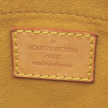 ルイヴィトン LOUIS VUITTON フラットショッパー M95018 モノグラムデニム モノグラムデニム トートバッグ ゴールド金具 ハンドバッグ 青
