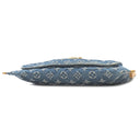 ルイヴィトン LOUIS VUITTON フラットショッパー M95018 モノグラムデニム モノグラムデニム トートバッグ ゴールド金具 ハンドバッグ 青