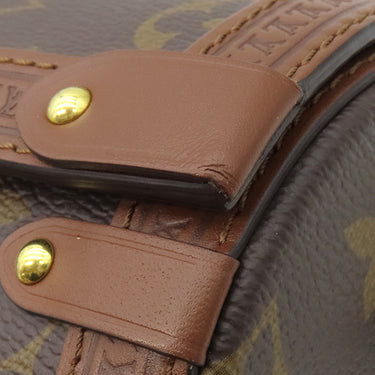 ルイヴィトン LOUIS VUITTON パピヨン トランク M57835 モノグラム モノグラムキャンバス 2WAYバッグ ゴールド金具 茶 ハンドバッグ ショルダーバッグ