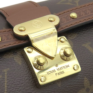 ルイヴィトン LOUIS VUITTON パピヨン トランク M57835 モノグラム モノグラムキャンバス 2WAYバッグ ゴールド金具 茶 ハンドバッグ ショルダーバッグ