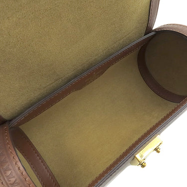 ルイヴィトン LOUIS VUITTON パピヨン トランク M57835 モノグラム モノグラムキャンバス 2WAYバッグ ゴールド金具 茶 ハンドバッグ ショルダーバッグ