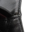 シャネル CHANEL マトラッセ 25 フラップバッグ A01112 ブラック ラムスキン ショルダーバッグ シルバー金具 黒 ダブルフラップ ダブルチェーン Wチェーン