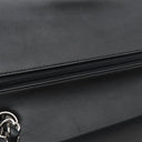 シャネル CHANEL マトラッセ 25 フラップバッグ A01112 ブラック ラムスキン ショルダーバッグ シルバー金具 黒 ダブルフラップ ダブルチェーン Wチェーン