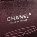 シャネル CHANEL マトラッセ 25 フラップバッグ A01112 ブラック ラムスキン ショルダーバッグ シルバー金具 黒 ダブルフラップ ダブルチェーン Wチェーン