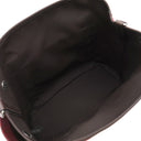 エルメス HERMES サックドパンサージュ グルーム ルージュアッシュ コットン ポリウレタン ポリアミド 2WAYバッグ シルバー金具 赤 ショルダー トート