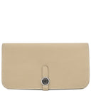 エルメス HERMES ドゴンロング トレンチ トゴ 長財布 シルバー金具