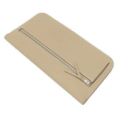 エルメス HERMES ドゴンロング トレンチ トゴ 長財布 シルバー金具