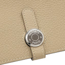 エルメス HERMES ドゴンロング トレンチ トゴ 長財布 シルバー金具