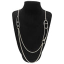 エルメス HERMES シェーヌダンクルパンク ロングネックレス シルバー シルバー925 ネックレス スターリングシルバー