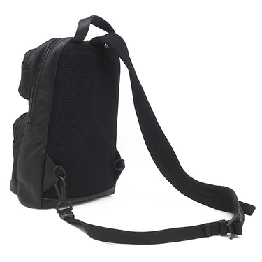 プラダ PRADA レザー クロスボディ ブラック レザー ボディバッグ マットブラック金具 黒 三角ロゴ