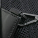 プラダ PRADA レザー クロスボディ ブラック レザー ボディバッグ マットブラック金具 黒 三角ロゴ