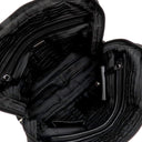 プラダ PRADA ナイロン ブリーフケース ブラック ナイロン ビジネスバッグ シルバー金具 黒 トート