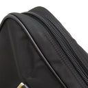 プラダ PRADA ナイロン ブリーフケース ブラック ナイロン ビジネスバッグ シルバー金具 黒 トート