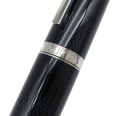 ルイヴィトン LOUIS VUITTON グラフィット グラントゥール メカニカルペンシル 0.7mm N79001 ブラック×シルバー メタル ラッカー 文具 黒 ツイスト式 イニシャル入り