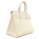 エルメス HERMES バーキン30 ナタ トリヨンクレマンス ハンドバッグ ゴールド金具 アイボリー