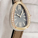 腕時計 ブルガリ BVLGARI セルペンティ 102968 クオーツ レディース K18PG×SS コンビ 純正ダイヤ ダブルスパイラル ピンクゴールド