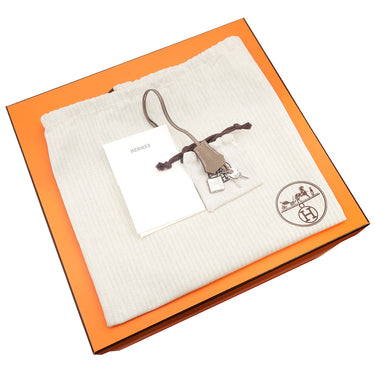 エルメス HERMES バーキン35 エトゥープ トゴ ハンドバッグ シルバー金具 グレージュ