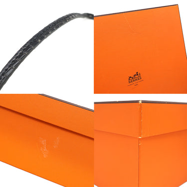 エルメス HERMES ケリー32 外縫い  ブラック リザード 2WAYバッグ ゴールド金具 黒