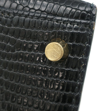 エルメス HERMES ケリー32 外縫い ブラック リザード 2WAYバッグ ゴールド金具 黒