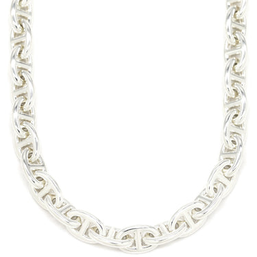 エルメス HERMES シェーヌダンクル PM シルバー シルバー925 ネックレス スターリングシルバー AG925 43コマ 2連ブレスレット