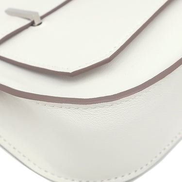 エルメス HERMES ジプシエール ミニ グリペール スイフト ショルダーバッグ シルバー金具 白