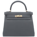 エルメス HERMES ケリー28 内縫い グリミスティ トゴ 2WAYバッグ シャンパンゴールド金具 新品 未使用 ショルダー