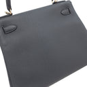 エルメス HERMES ケリー28 内縫い グリミスティ トゴ 2WAYバッグ シャンパンゴールド金具 新品 未使用 ショルダー