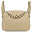 エルメス HERMES リンディ ミニ 20 トレンチ トリヨンクレマンス ショルダーバッグ ゴールド金具