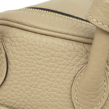 エルメス HERMES リンディ ミニ 20 トレンチ トリヨンクレマンス ショルダーバッグ ゴールド金具