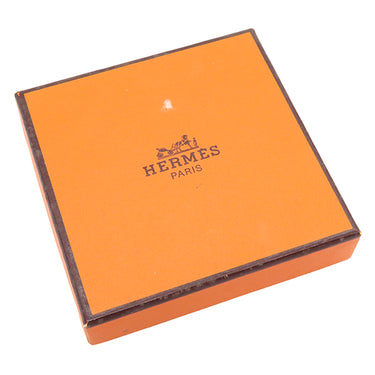 エルメス HERMES サークルカットアウト イエローゴールド GP バングル チャーム ブレスレット メタル ラウンド