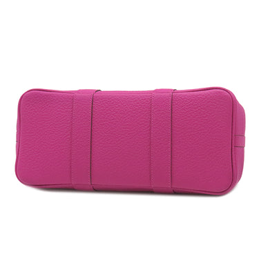 エルメス HERMES ガーデンパーティーTPM ローズパープル カントリー トートバッグ シルバー金具 紫